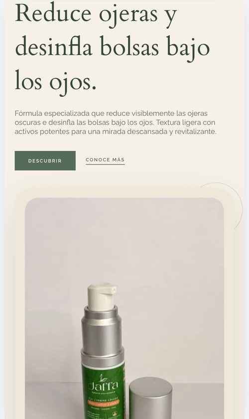 Contorno de ojos Jaffa