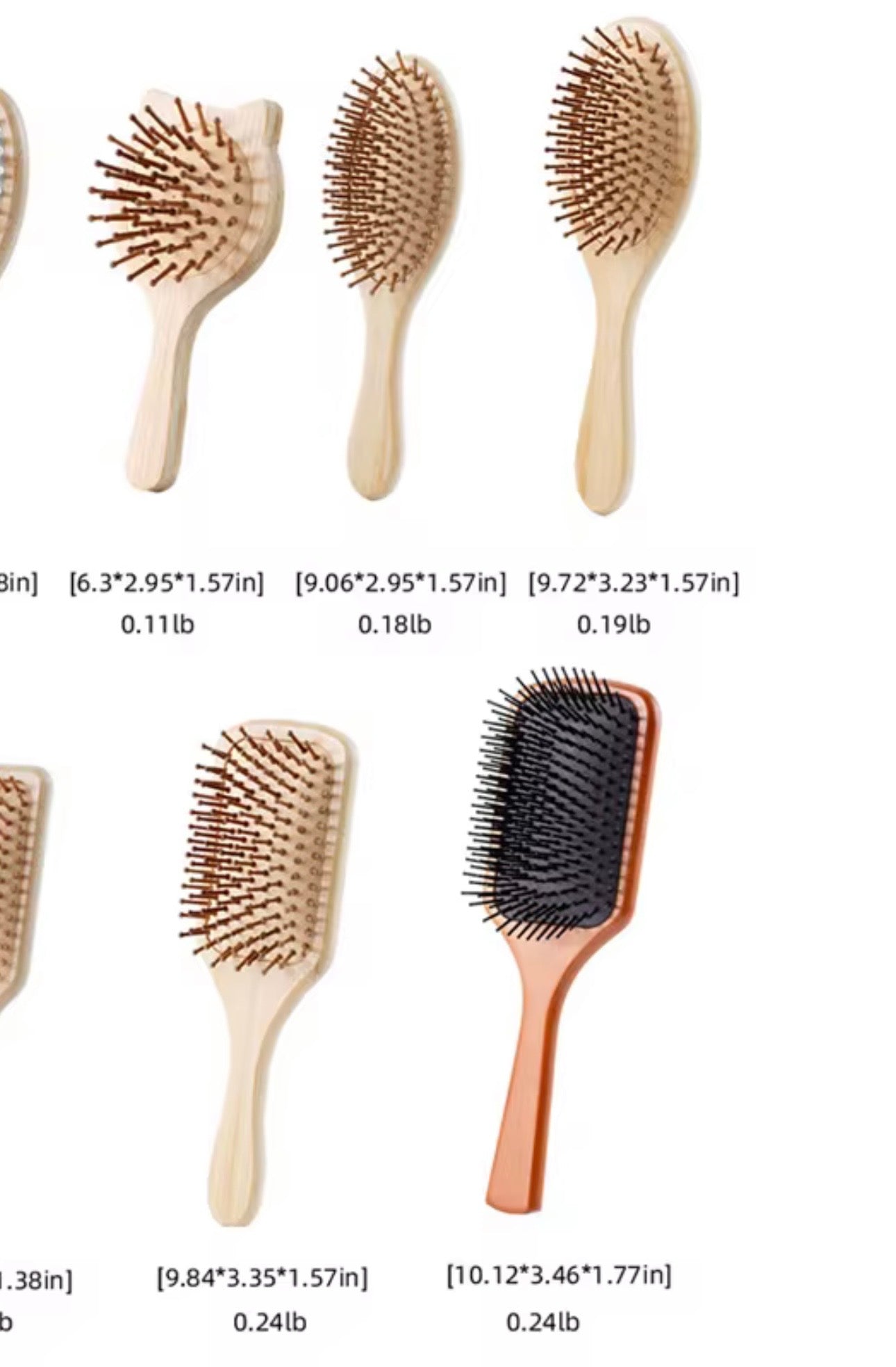 Wooden hairbrush Jaffa